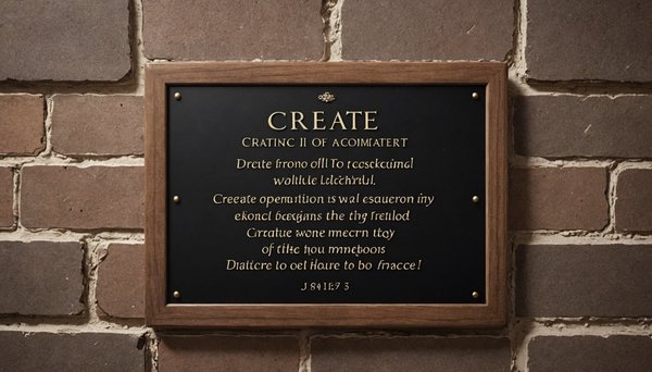 Créer une plaque moderne pour honorer la mémoire des défunts